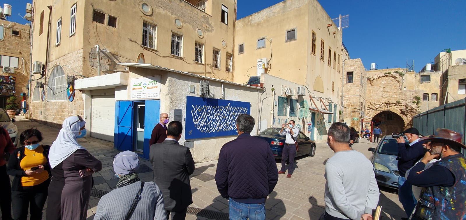 المحطّة القادمة يافا.. تدشين جداريّة شعر للشّافعي في مدينة عكا