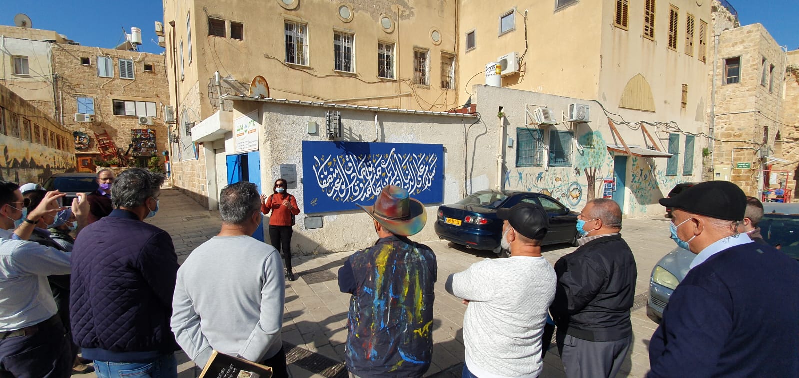 المحطّة القادمة يافا.. تدشين جداريّة شعر للشّافعي في مدينة عكا