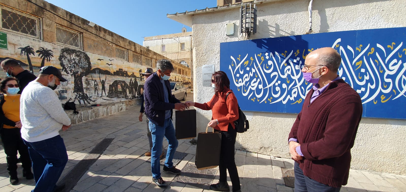 المحطّة القادمة يافا.. تدشين جداريّة شعر للشّافعي في مدينة عكا