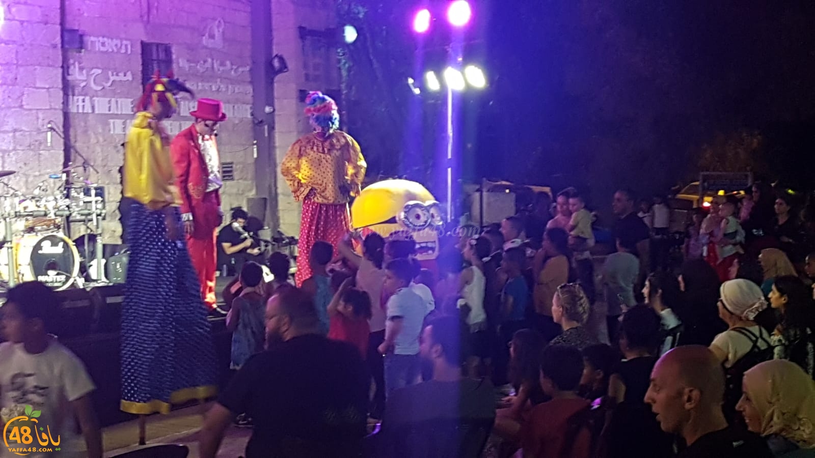  بالصور: حضور غفير في مهرجان عيد الأضحى بمسرح السرايا بيافا 