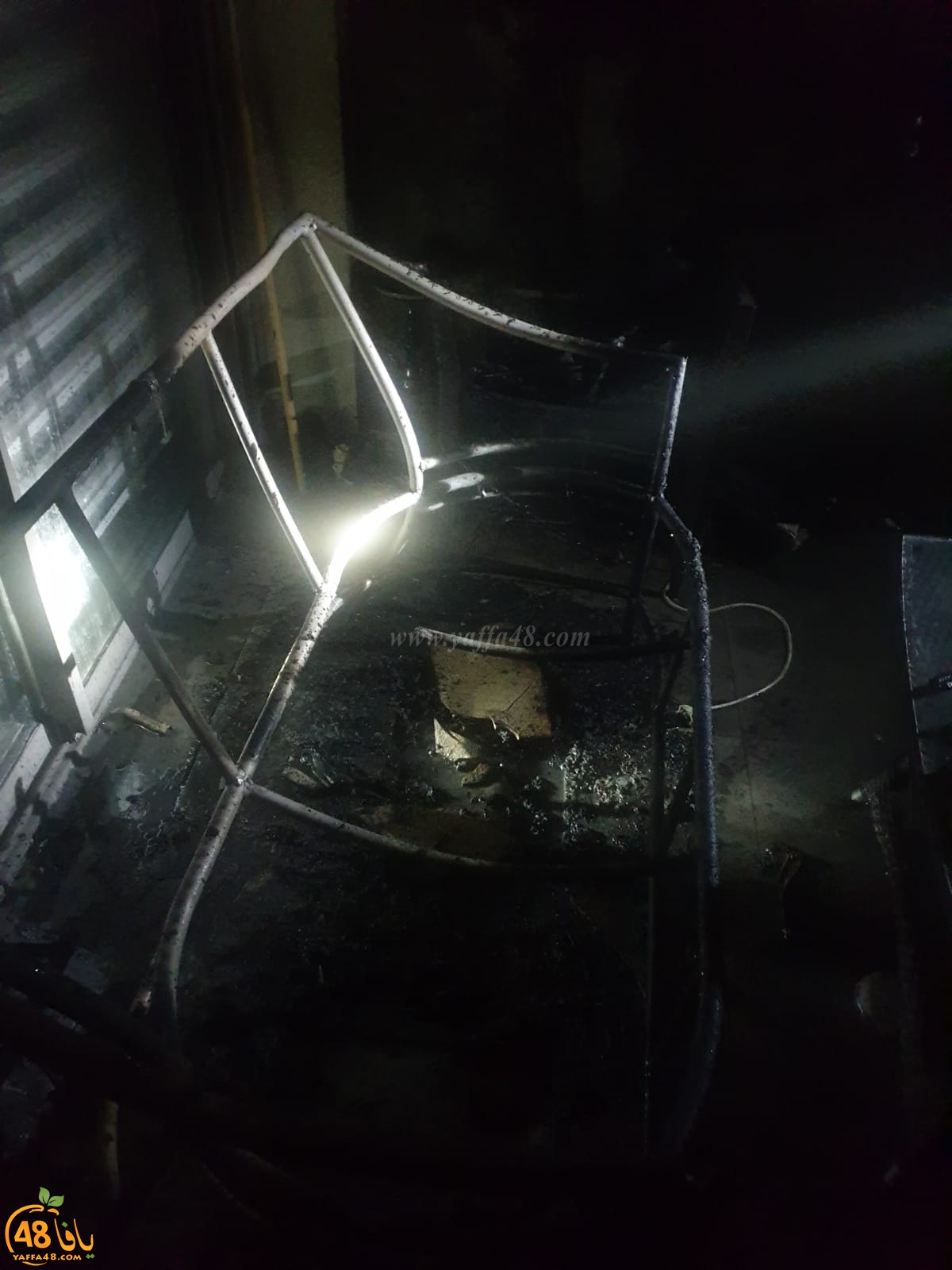 الرملة: حريق داخل شقة سكنية دون وقوع اصابات