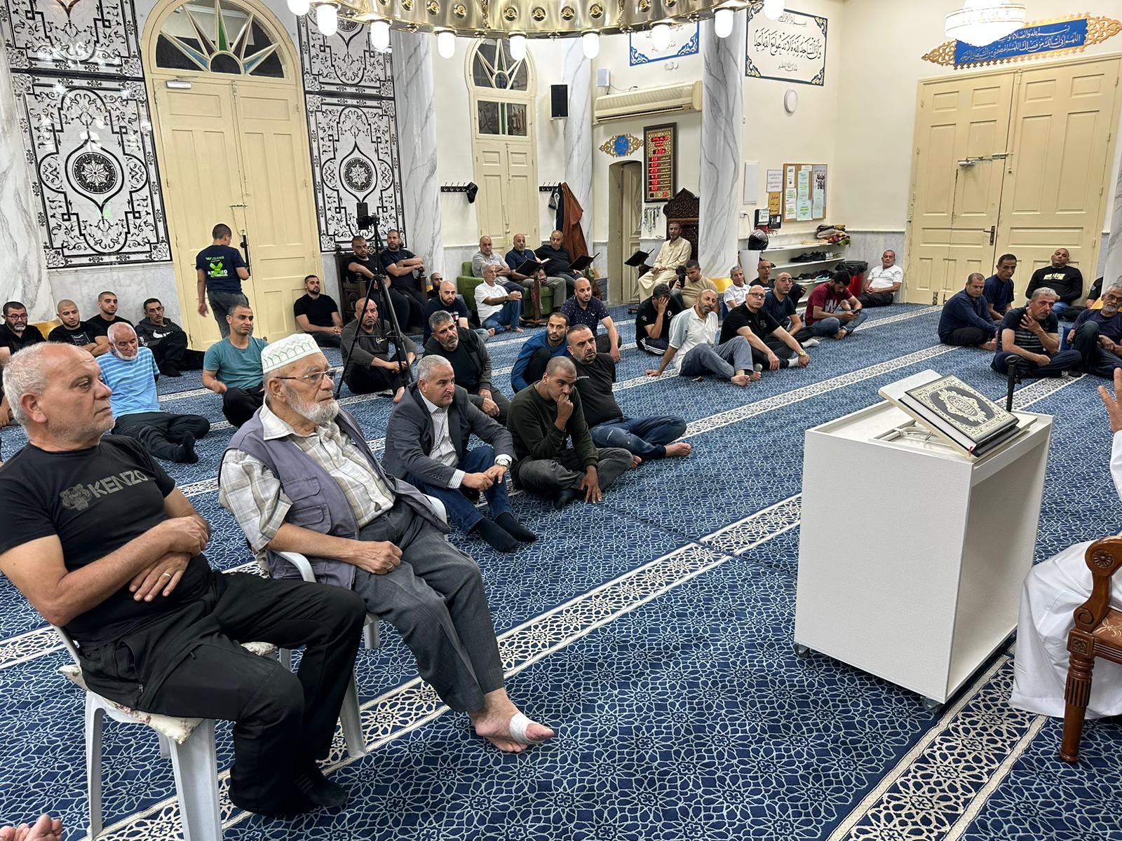  يافا: الشيخ سليمان أبو صويص يحل ضيفا على مجالس الإيمان في مسجد النزهة 