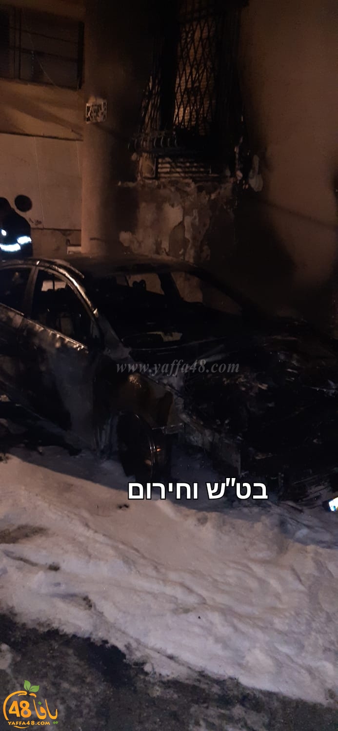  فيديو: احتراق سيارة بحي العجمي فجر اليوم والشرطة تحقق 