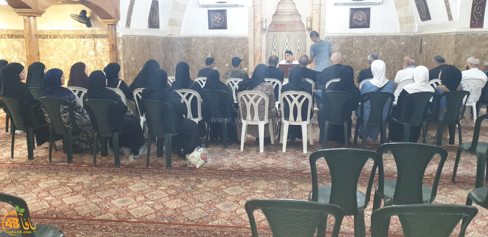 يافا: لجنة تيسير الحج والعمرة تُنظم درسها الرابع لحجاج بيت الله الحرام