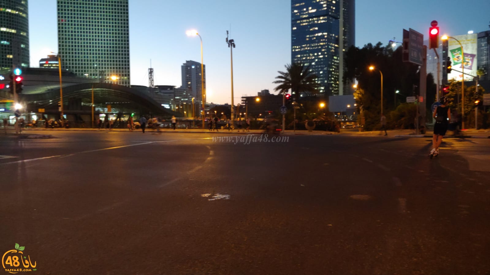  فيديو: مواطنون من يافا، اللد والرملة عالقون في الطرقات بسبب احتجاجات الاثيوبيين 