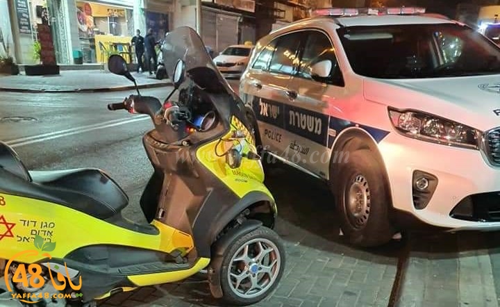 اصابة متوسطة بحادث دهس في مدينة يافا بعد منتصف الليلة
