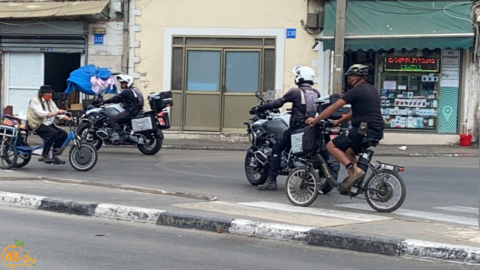 الشرطة تُباشر بحملة تحرير مخالفات ضد السائقين في يافا 