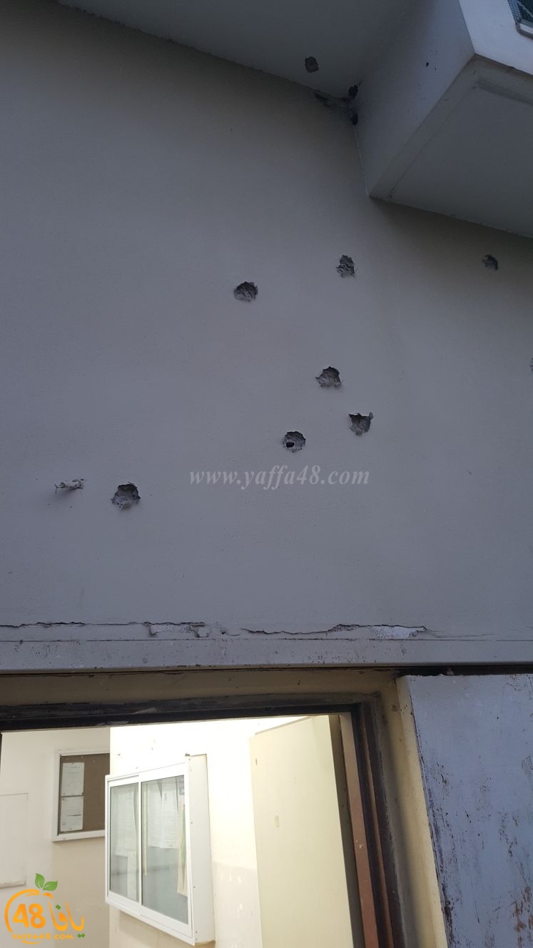 صور: مجهولون يطلقون النار على بلدية رهط
