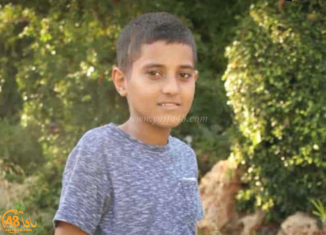 الرملة: الطفل عطية اياد ابو غانم 12 عاماً في ذمة الله 