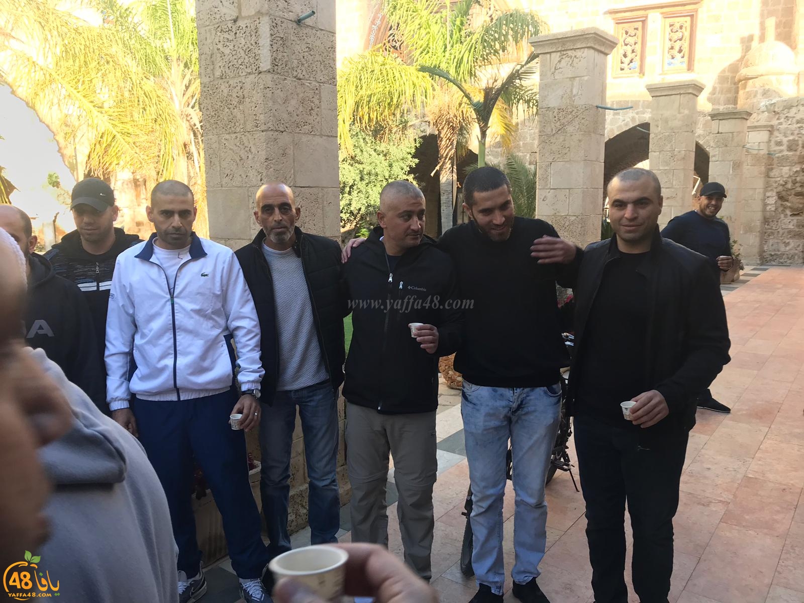 الصلح خير - عقد الصلح بين عدة عائلات في مسجد يافا الكبير بالمدينة 