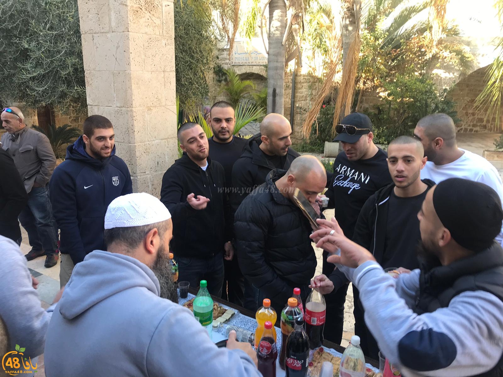  الصلح خير - عقد الصلح بين عدة عائلات في مسجد يافا الكبير بالمدينة 