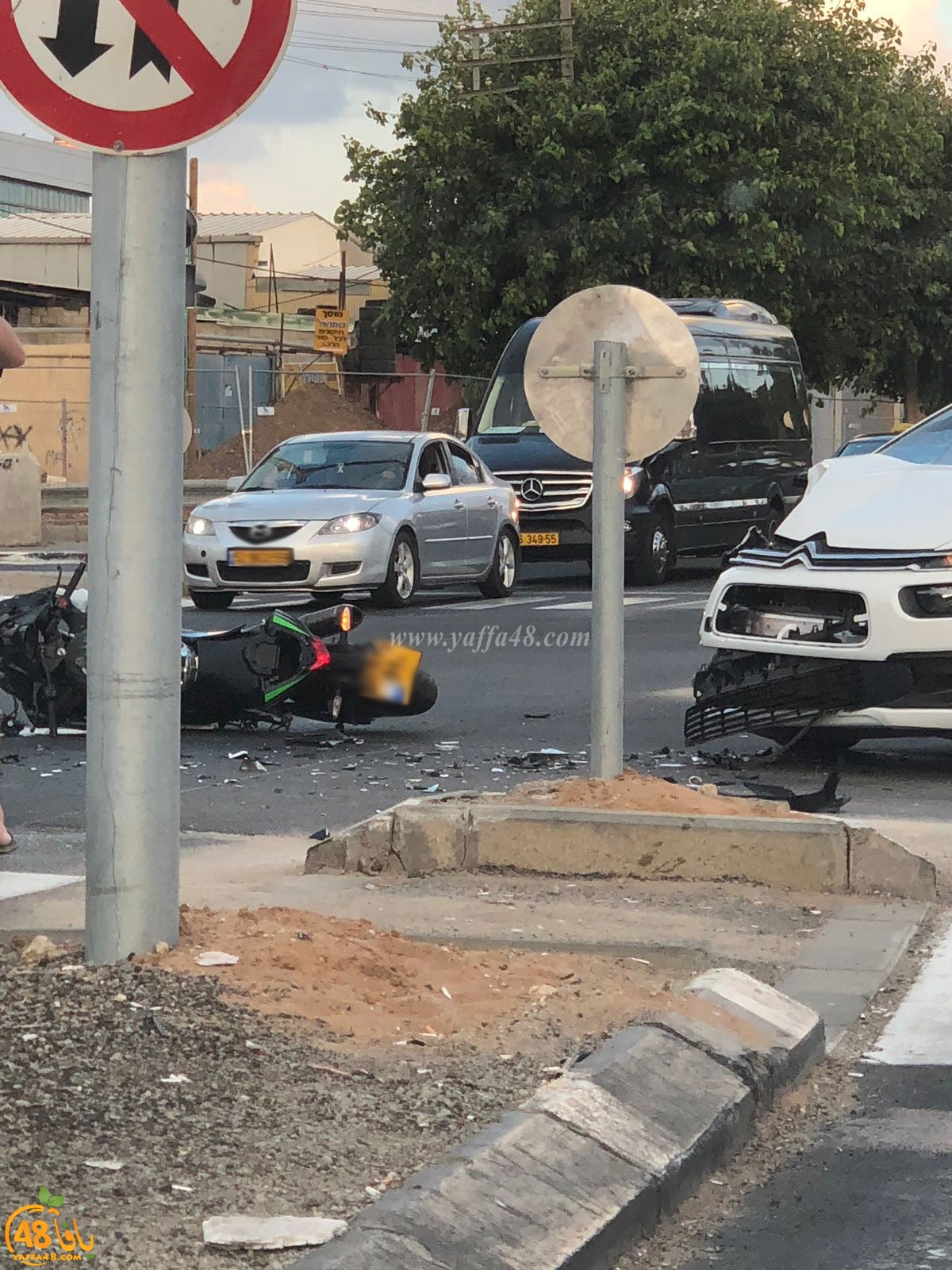 يافا: خلال 24 ساعة - تسع حوادث طرق بالمدينة تُسفر عن 5 إصابات