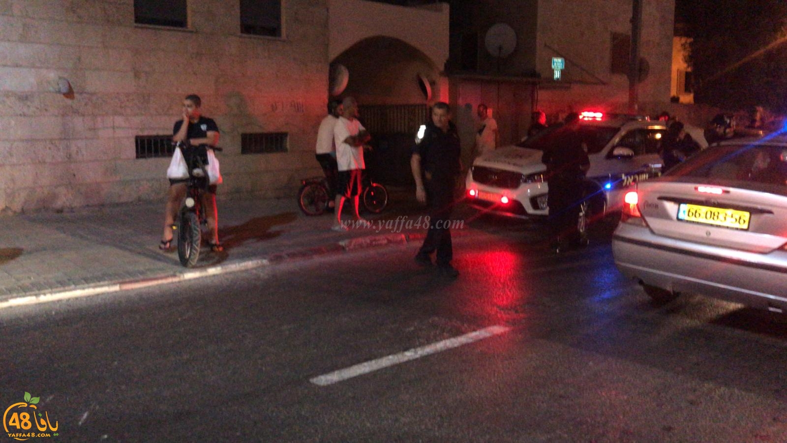  الشرطة تُطارد سائق مركبة في مدينة يافا وتعزز من تواجدها في المنطقة