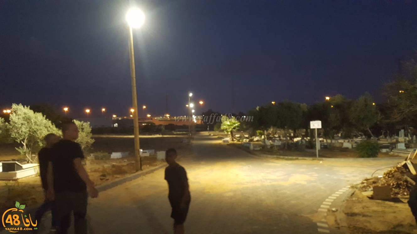 فيديو: لجنة إكرام الميت بيافا تختتم مشروعي اضاءة مقبرة طاسو ومدّ شبكة مياه 