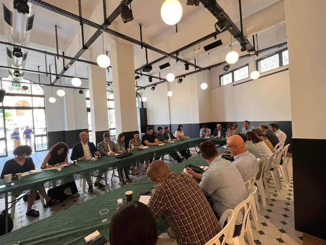 يافا :اجتماع لجنة المتابعة العليا مع ممثلي السفارت المختلفة في البلاد بيافا