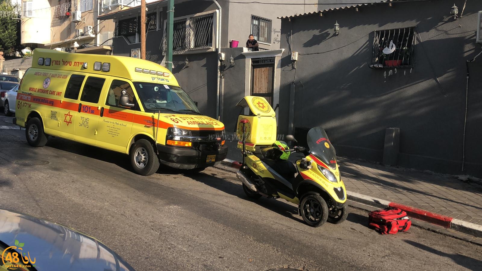  يافا: اصابة متوسطة لطفل سقط عن دراجته الهوائية 