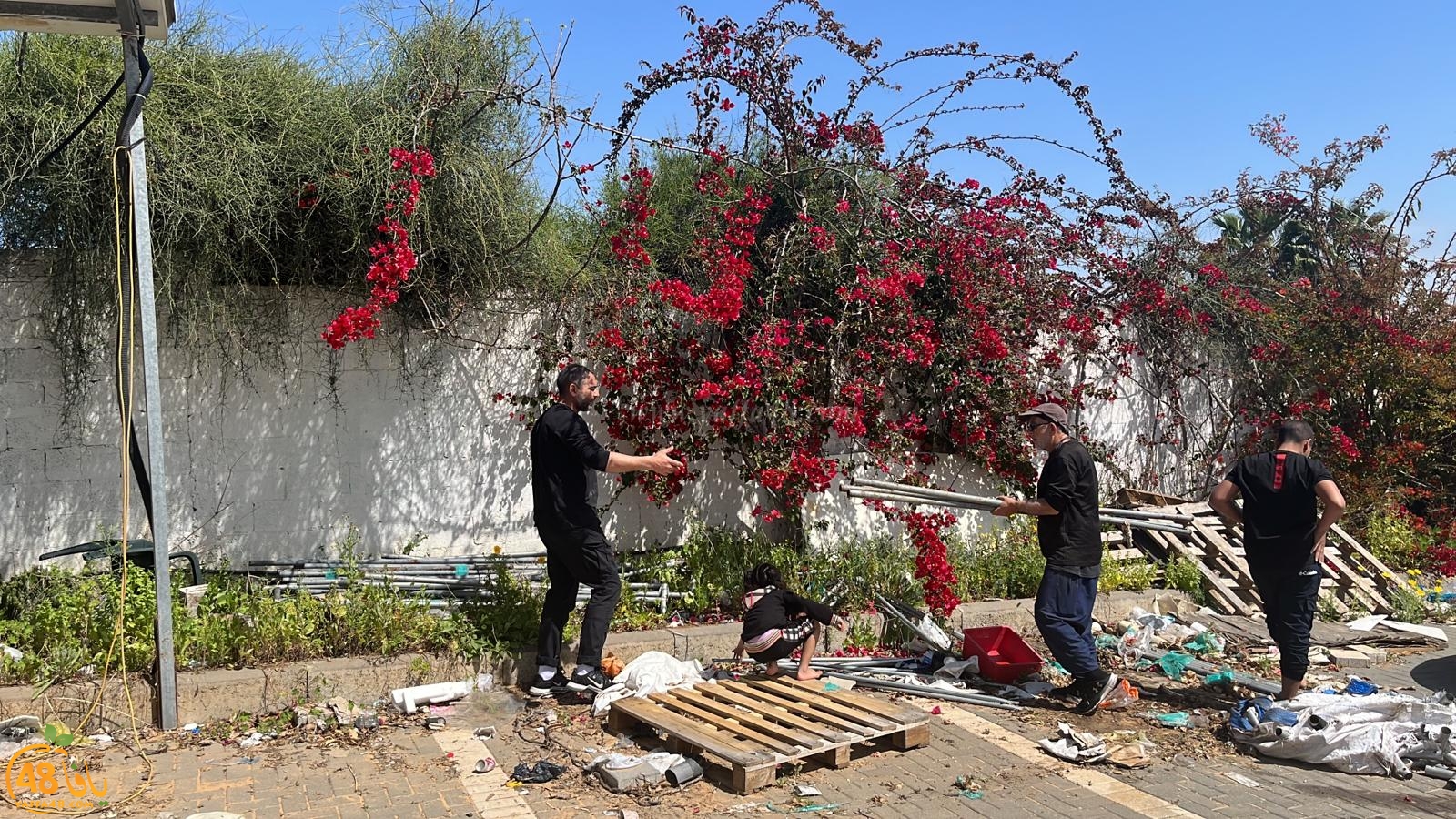 يافا: لجنة اكرام الميت تُنظم حملة لتنظيف مقبرة طاسو 