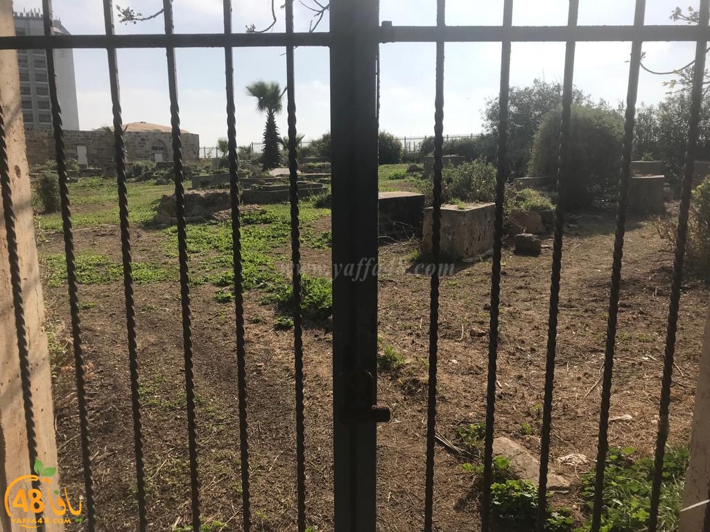 فيديو: بعد النشر في يافا 48 - صيانة وتنظيف مقبرة عبد رب النبي بيافا 