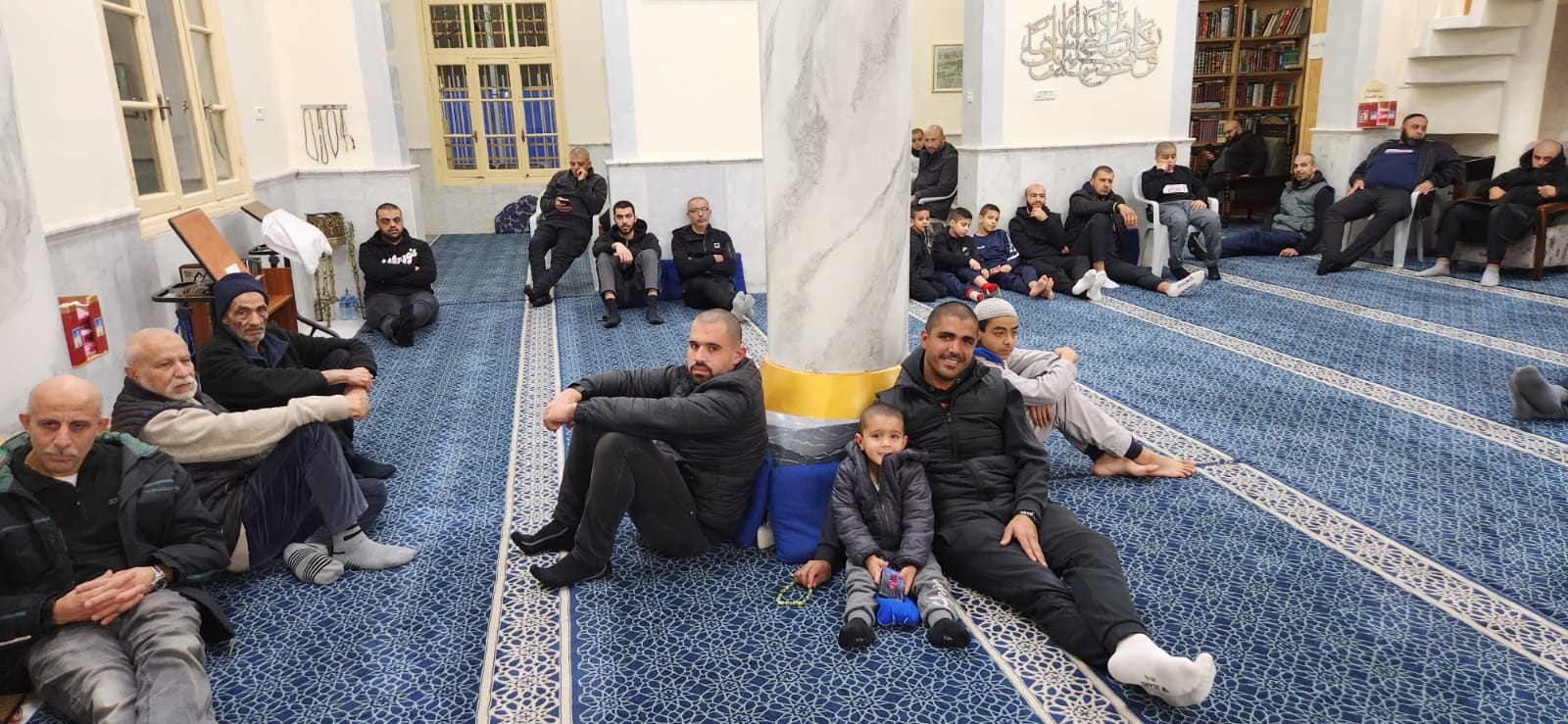 يافا: بالصور الأمسية الأسبوعية (مجالس الإيمان) في مسجد النزهة 
