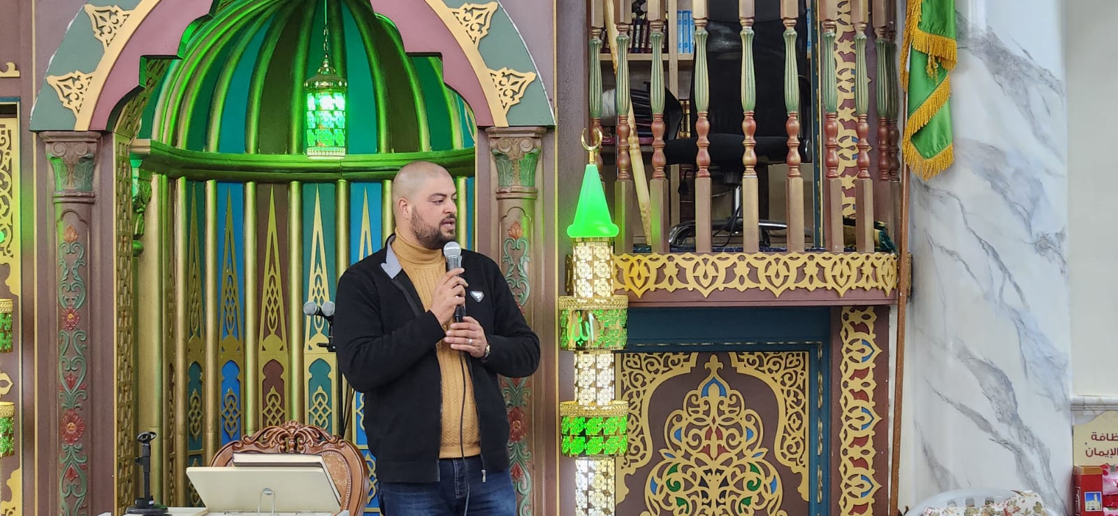 يافا: بالصور الأمسية الأسبوعية (مجالس الإيمان) في مسجد النزهة 