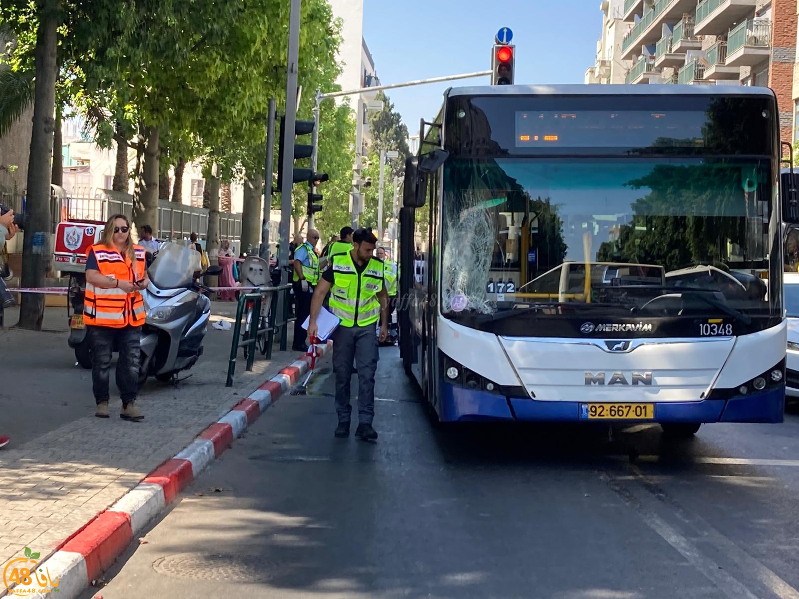 مصرع سيدة بحادث دهس شرق مدينة يافا 