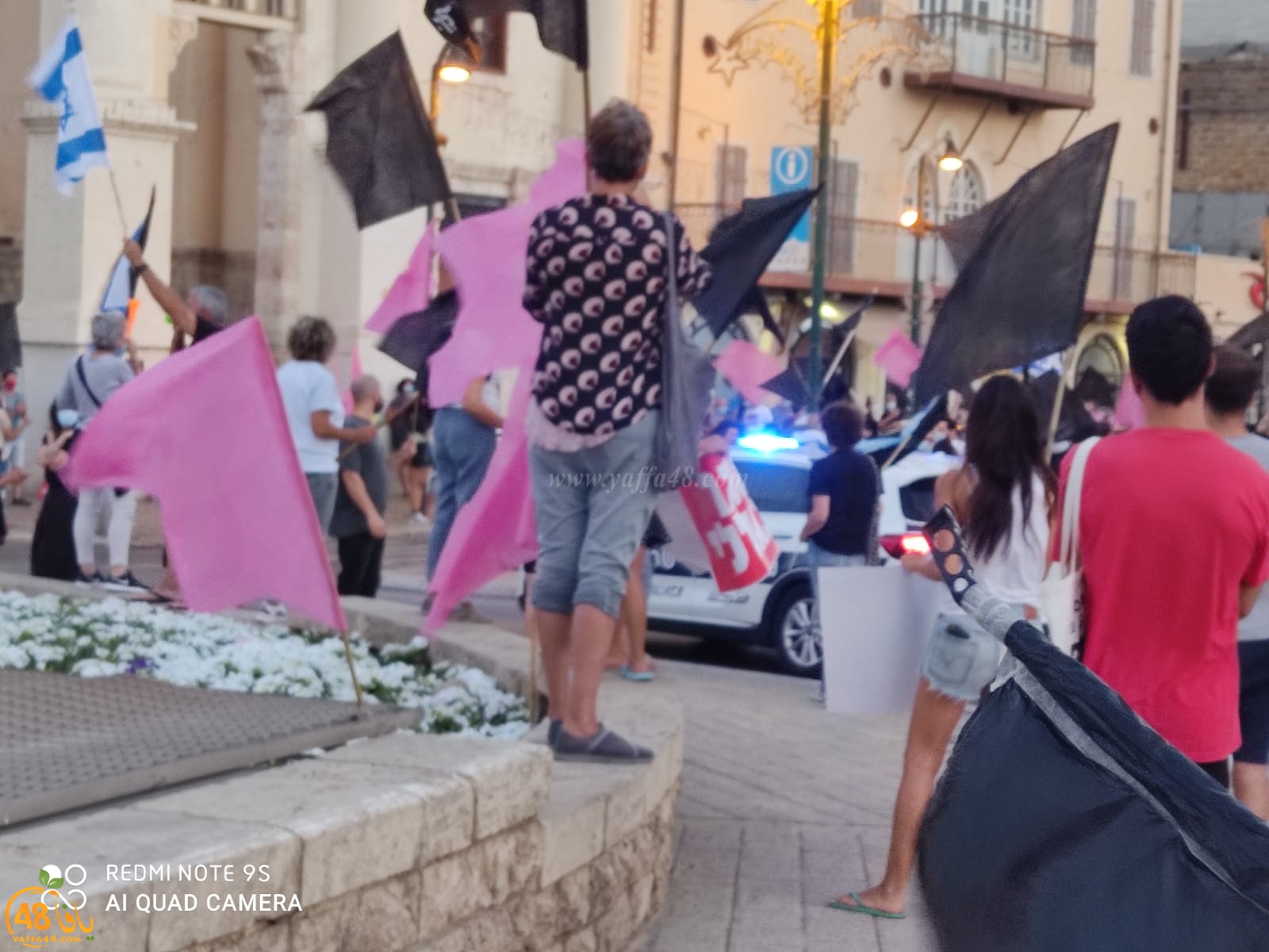 فيديو: تجدد التظاهرات المطالبة باستقالة نتنياهو في دوار الساعة بيافا