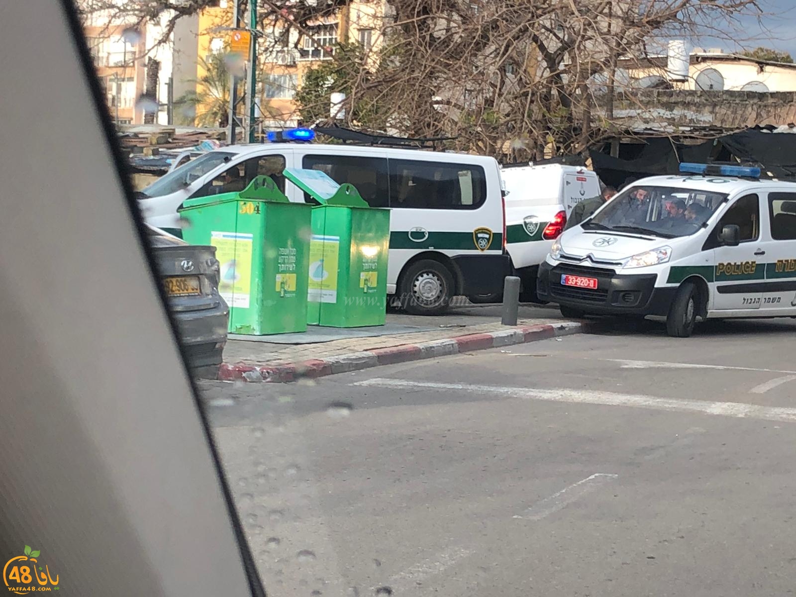 قوات كبيرة من الشرطة تُداهم بيارة دكة في مدينة يافا