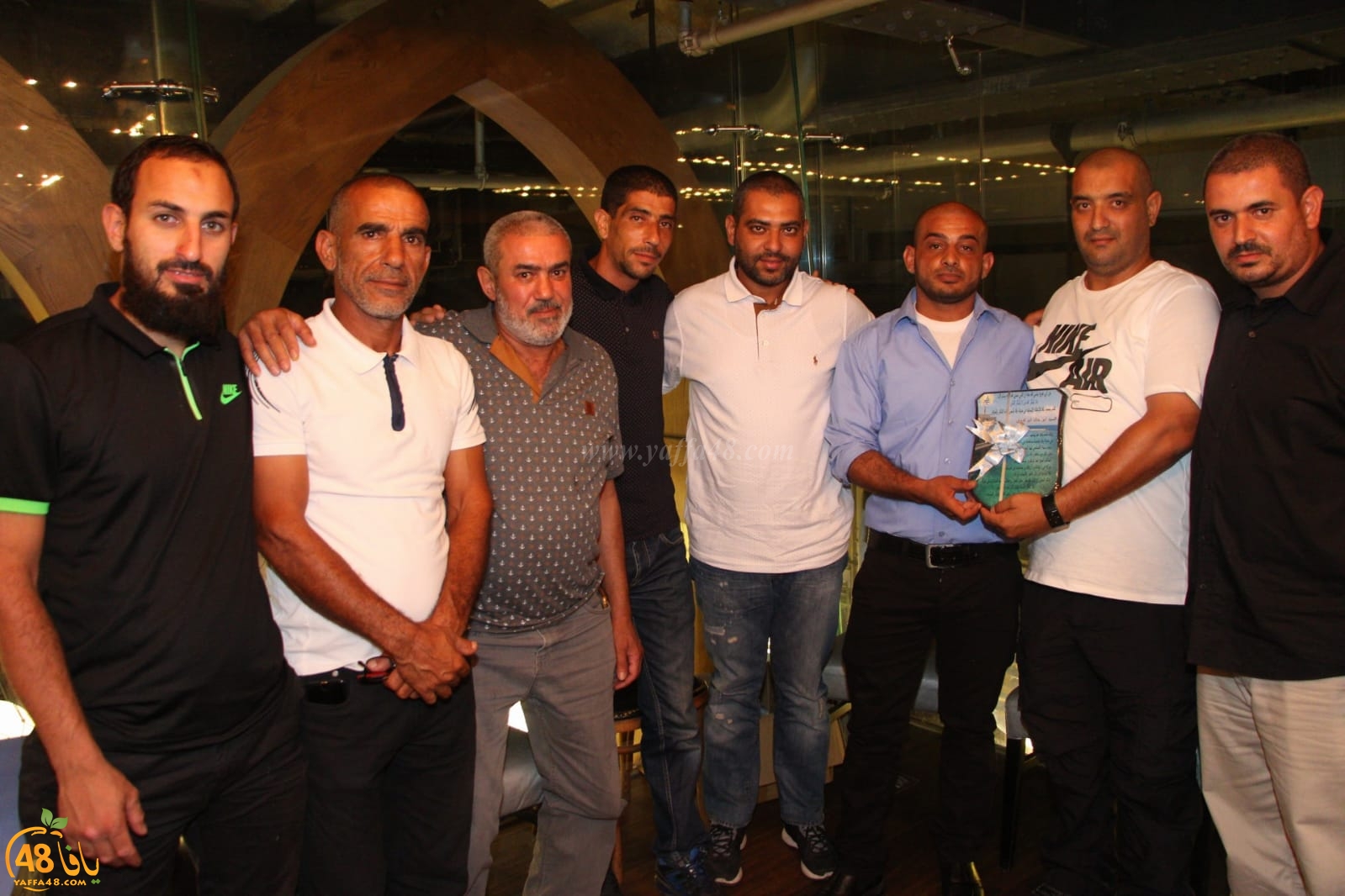 بالصور: جمعية يافا للاغاثة الانسانية تُكرّم المشاركين في مشروع الاضاحي بالمدينة
