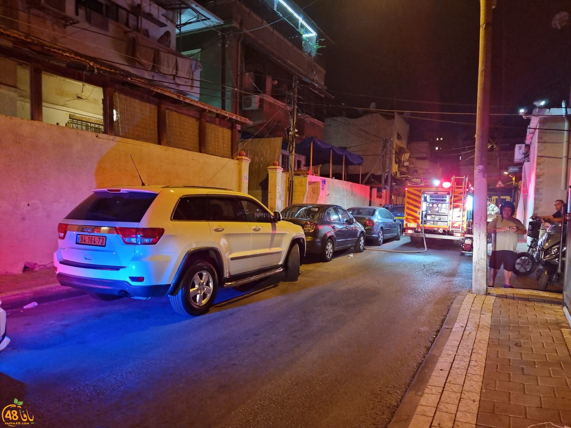 يافا: حريق داخل شقة يتسبب بأضرار دون وقوع اصابات
