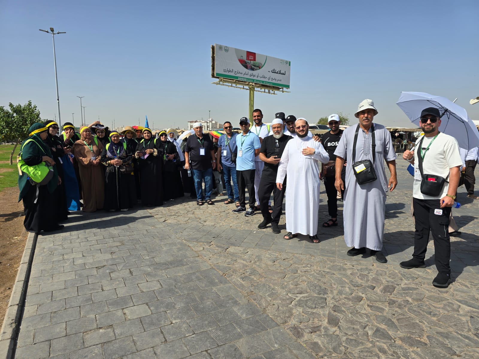 حجاج اللد والرملة يزورون الأماكن التاريخية الاسلامية في المدينة المنوّرة