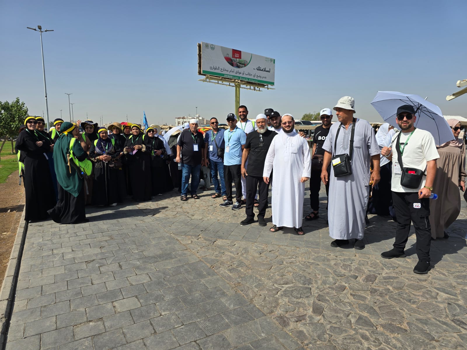 حجاج اللد والرملة يزورون الأماكن التاريخية الاسلامية في المدينة المنوّرة