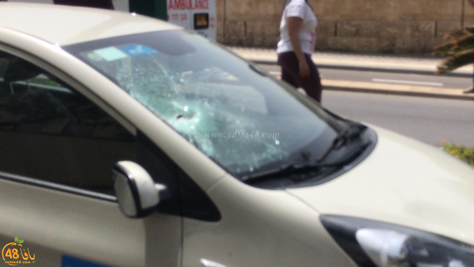 فيديو: إصابة متوسطة لشخص اثر تعرضه لحادث دهس بيافا