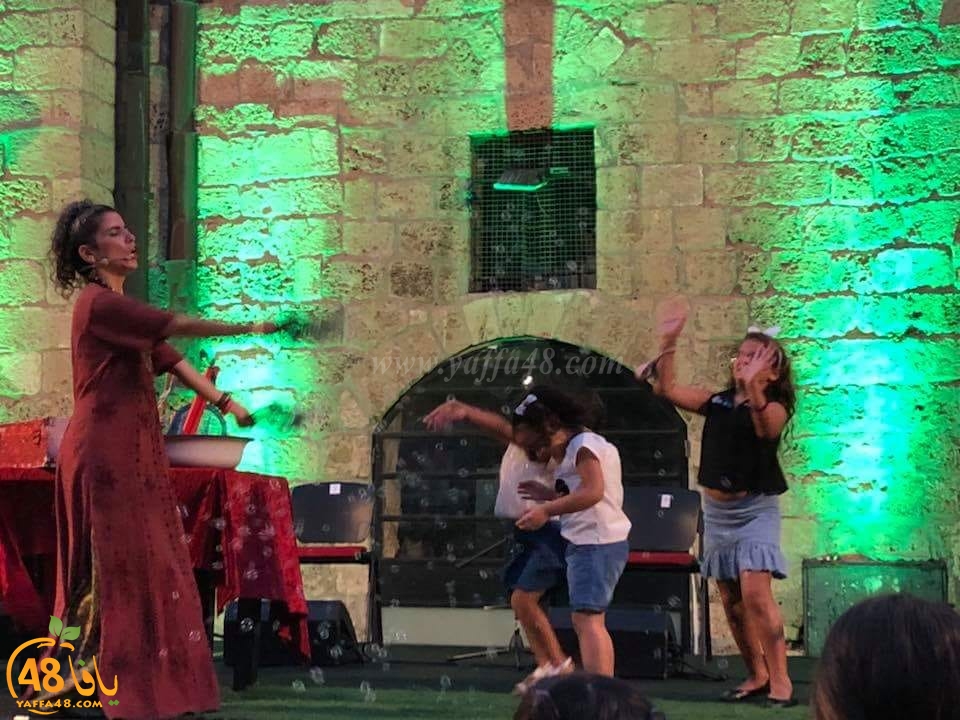 بالفيديو: مشاركة واسعة للأطفال في ثاني أيام مهرجان عيد الأضحى بسرايا يافا 