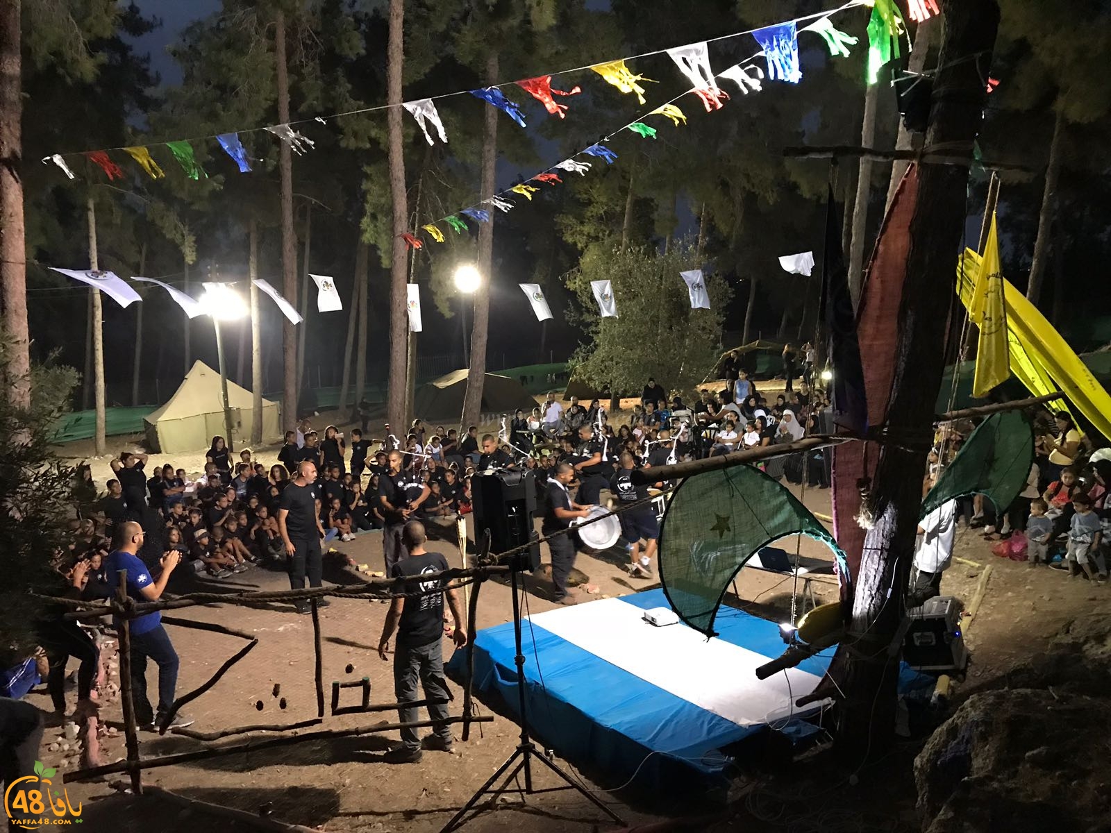   بالصور: اختتام فعاليات المخيم الصيفي للنادي الاسلامي بيافا في شمال البلاد 