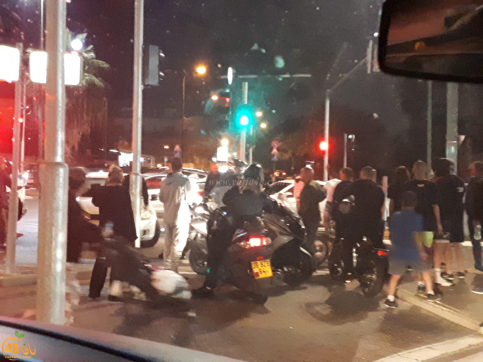    بالصور: اصابة طفيفة لراكب دراجة كهربائية بحادث دهس بيافا