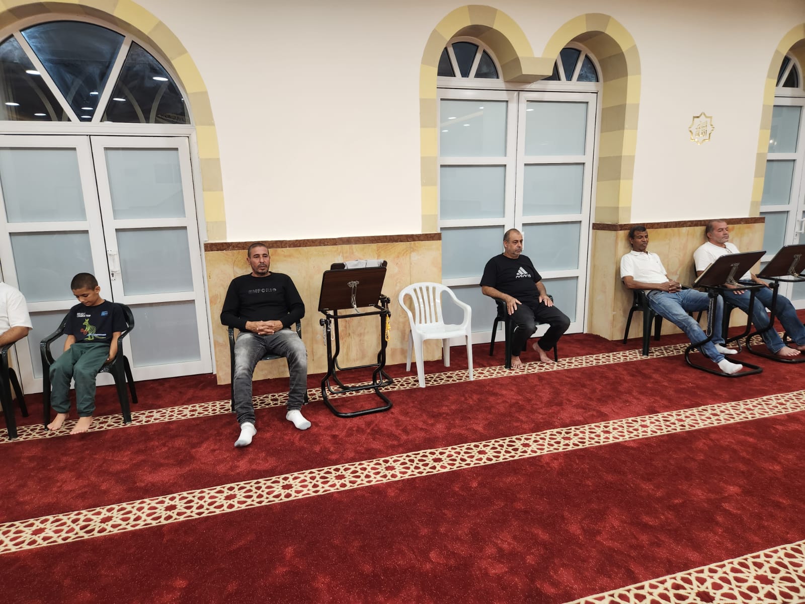 يافا: بالصور الأمسية الأسبوعية (مجالس النور ) في مسجد العجمي