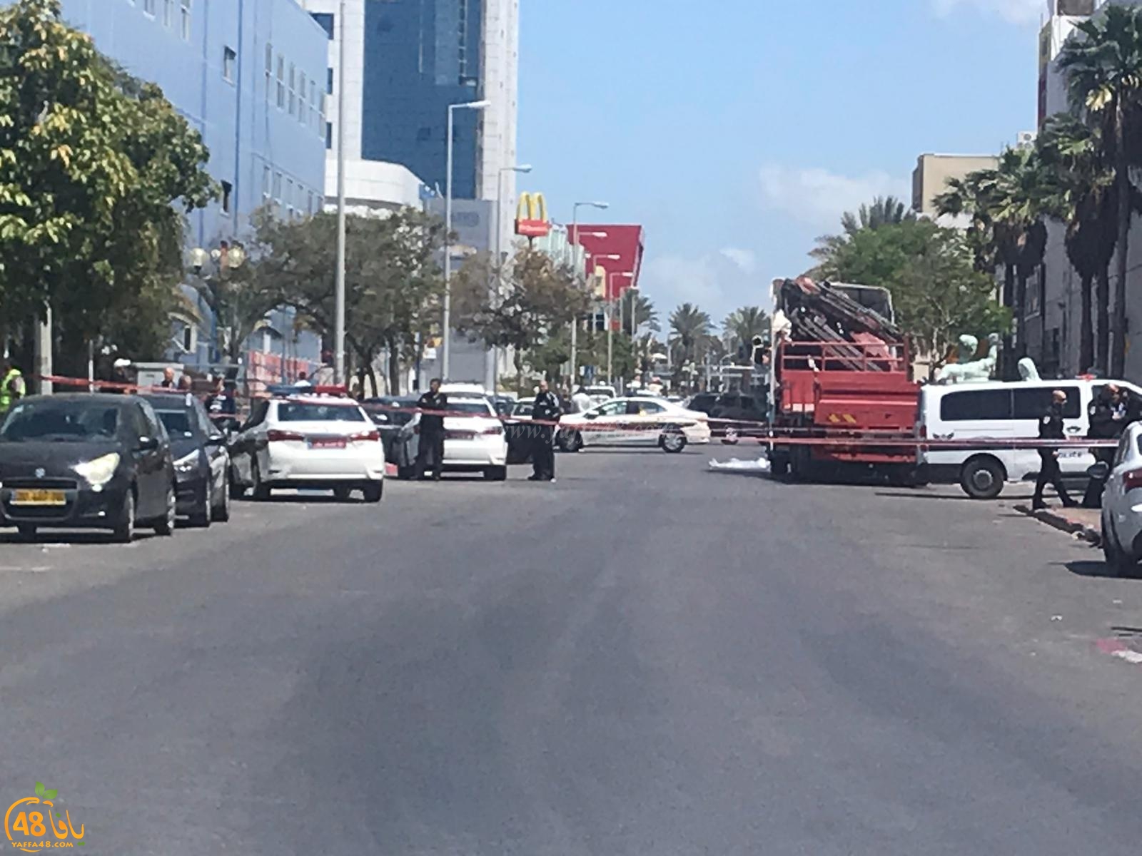  مصرع سيدة اثر دهسها من قبل شاحنة جنوب يافا 