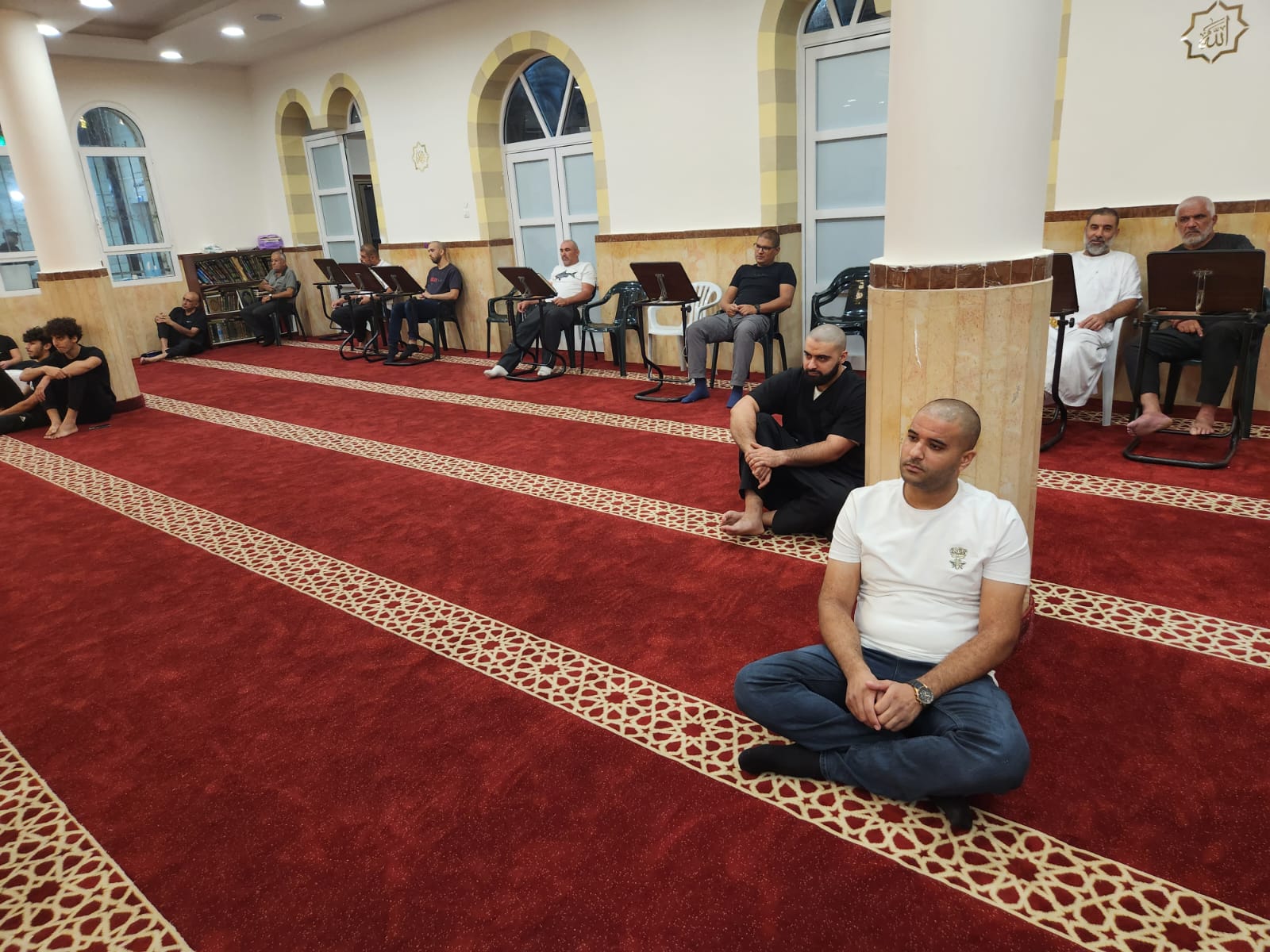 يافا: بالصور الأمسية الإيمانية الأسبوعية مجالس النور في مسجد العجمي