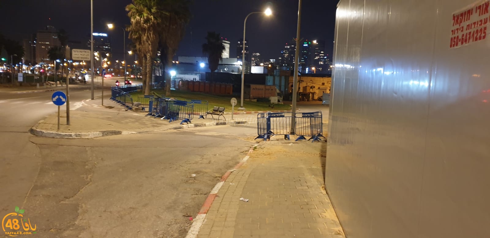 يافا: اعادة فتح شارع بريجنر قرب مقبرة الاسعاف بعد اغلاقه لـ6 أشهر