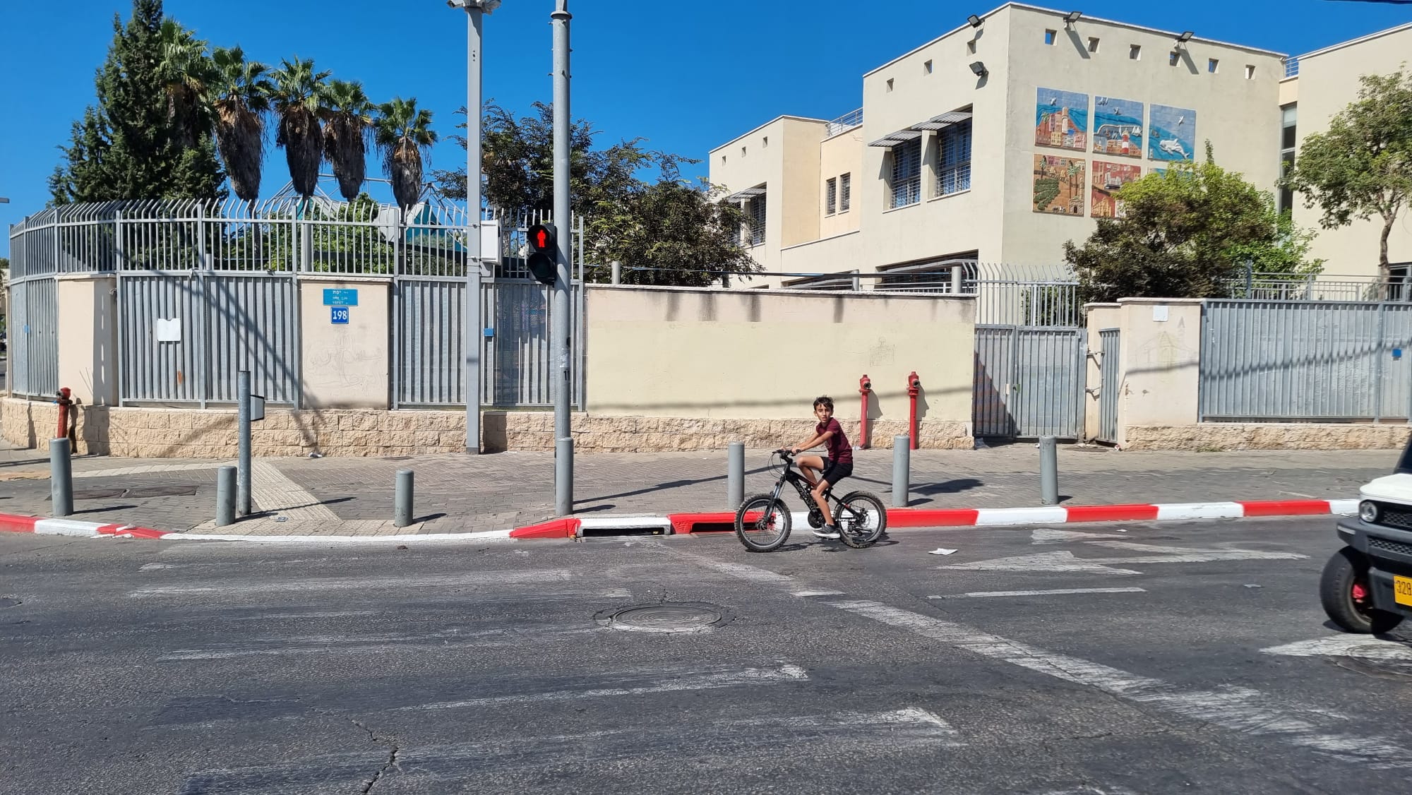 صور: شوارع يافا فارغة من المركبات في يوم الغفران 