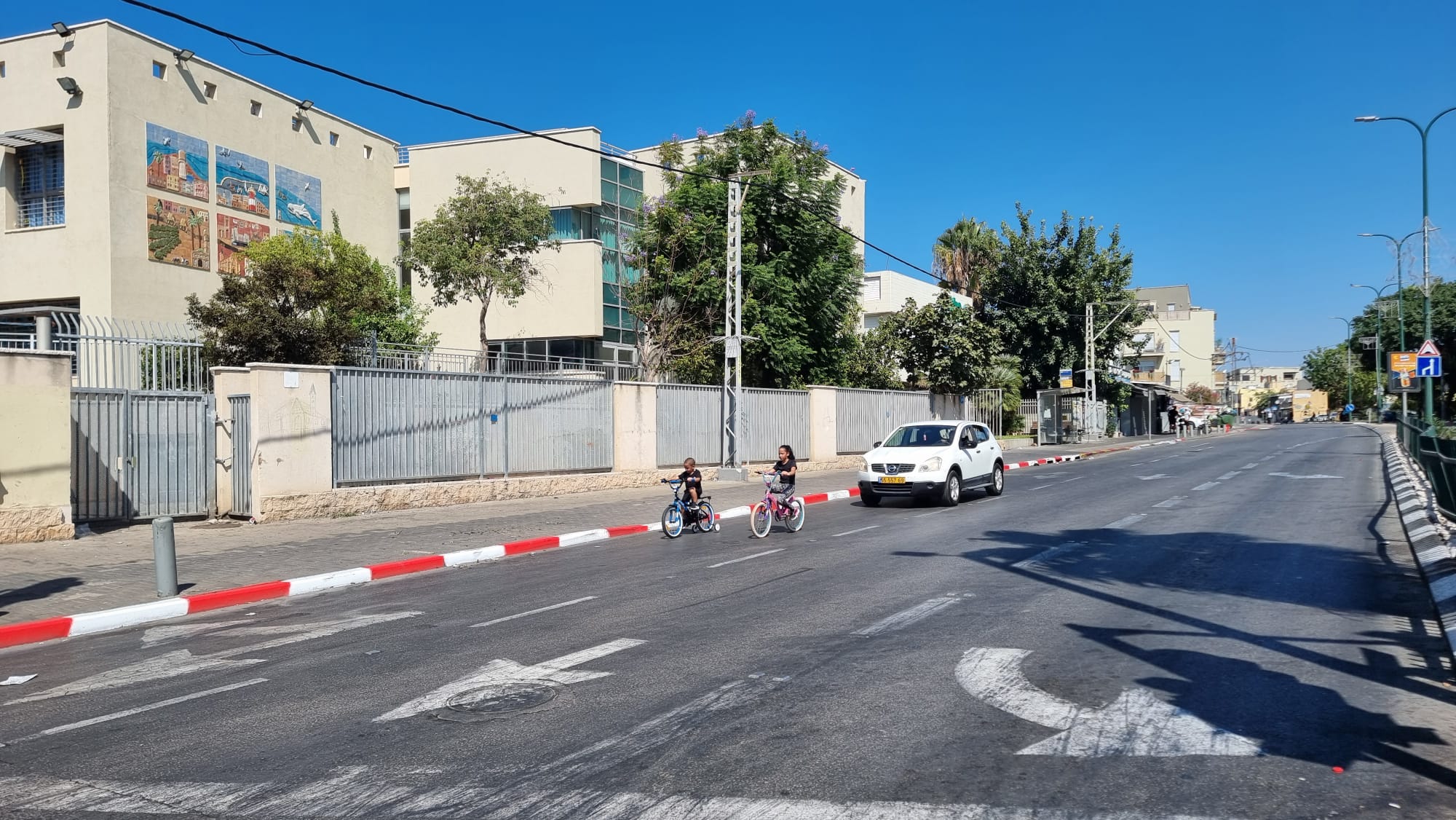 صور: شوارع يافا فارغة من المركبات في يوم الغفران 