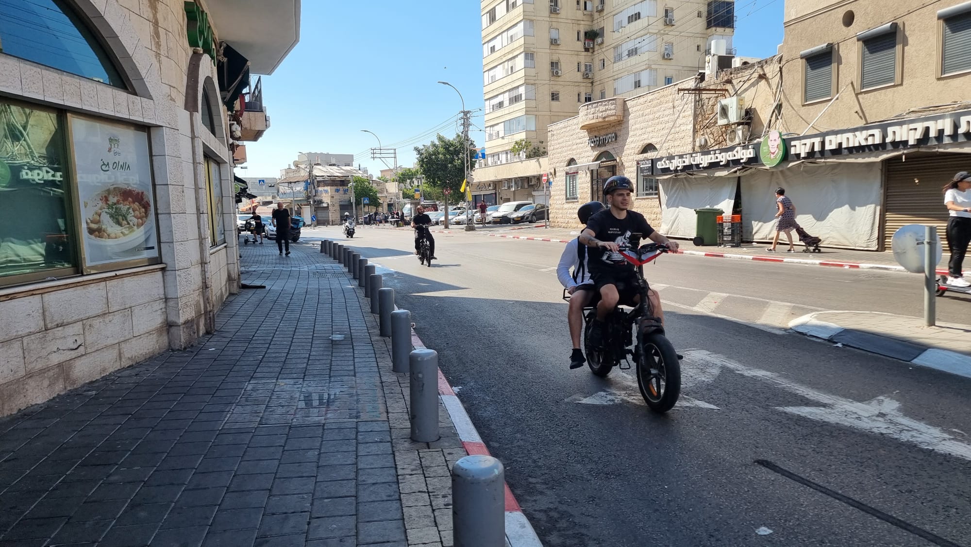 صور: شوارع يافا فارغة من المركبات في يوم الغفران 