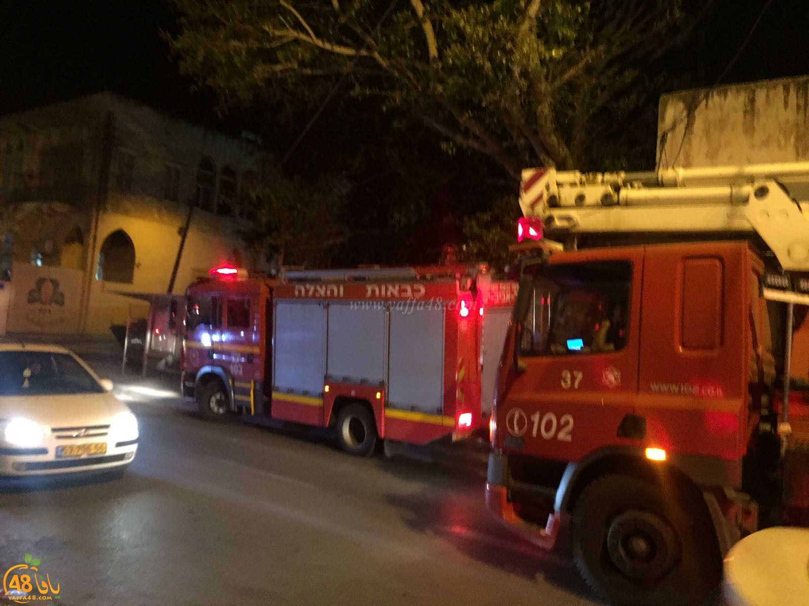  يافا: بلاغ كاذب باندلاع حريق في مركز الشبيبة يييفت 83