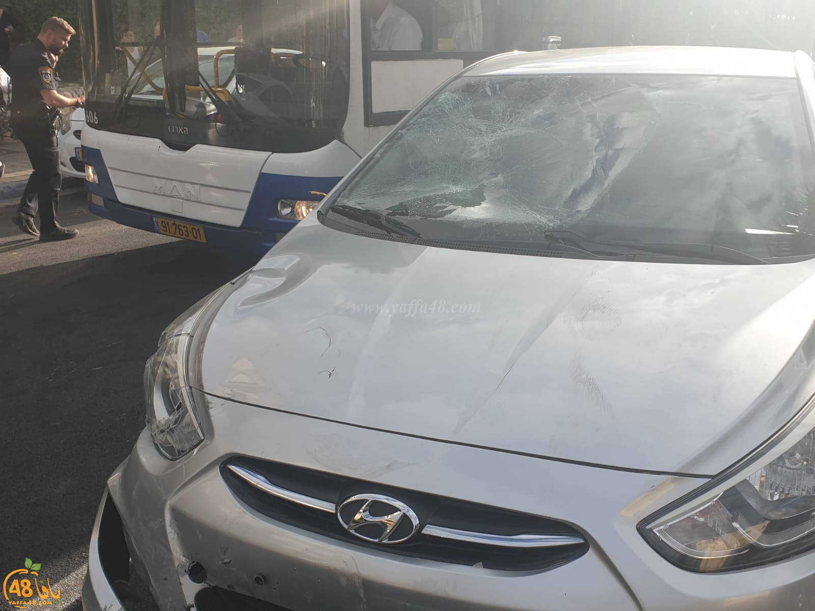 يافا: إصابة متوسطة لشاب 18 عاماً بحادث طرق وسط المدينة