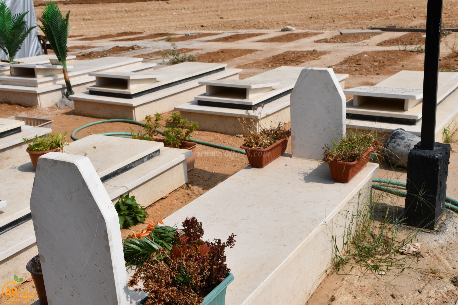  فيديو: ساهم معنا في حملة بناء أضخم مسطح لدفن الموتى في مقبرة طاسو الاسلامية بيافا