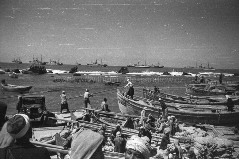 صور نادرة جداً لميناء يافا يعود تاريخها لسنوات الثلاثينات 