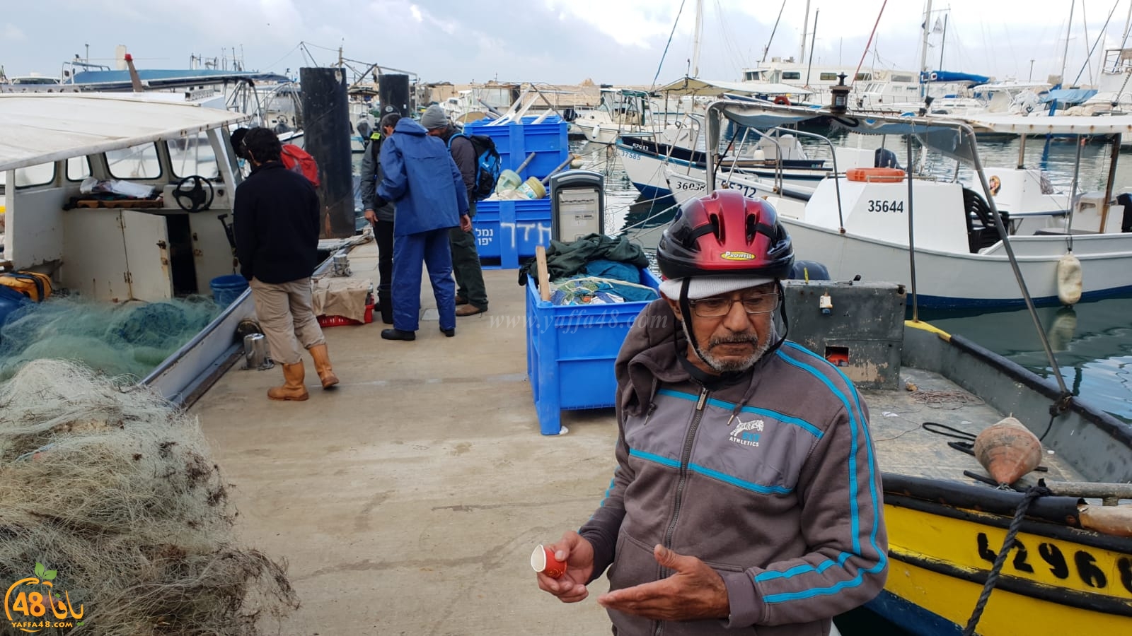   بالفيديو: شرطة الحفاظ على البيئة تُداهم مراكب الصيادين في ميناء يافا 
