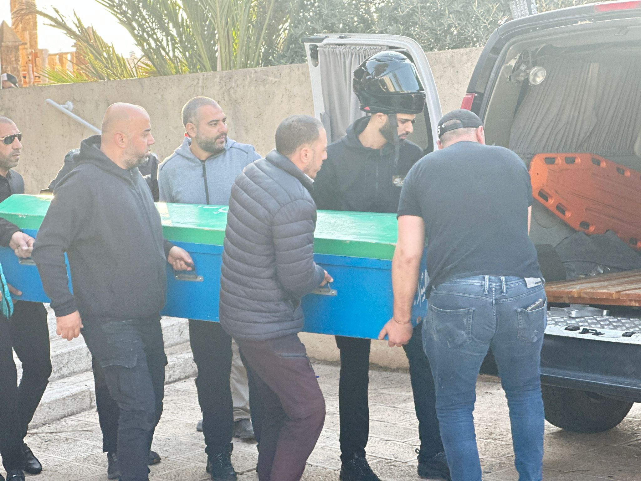 يافا: العشرات في تشييع جثمان الشاب مصطفى إبراهيم قطب(44عاما)