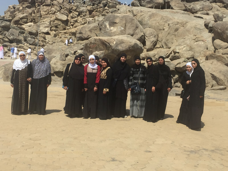  معتمرو اللد والرملة يزورون الأماكن المقدسة في مكة والمدينة