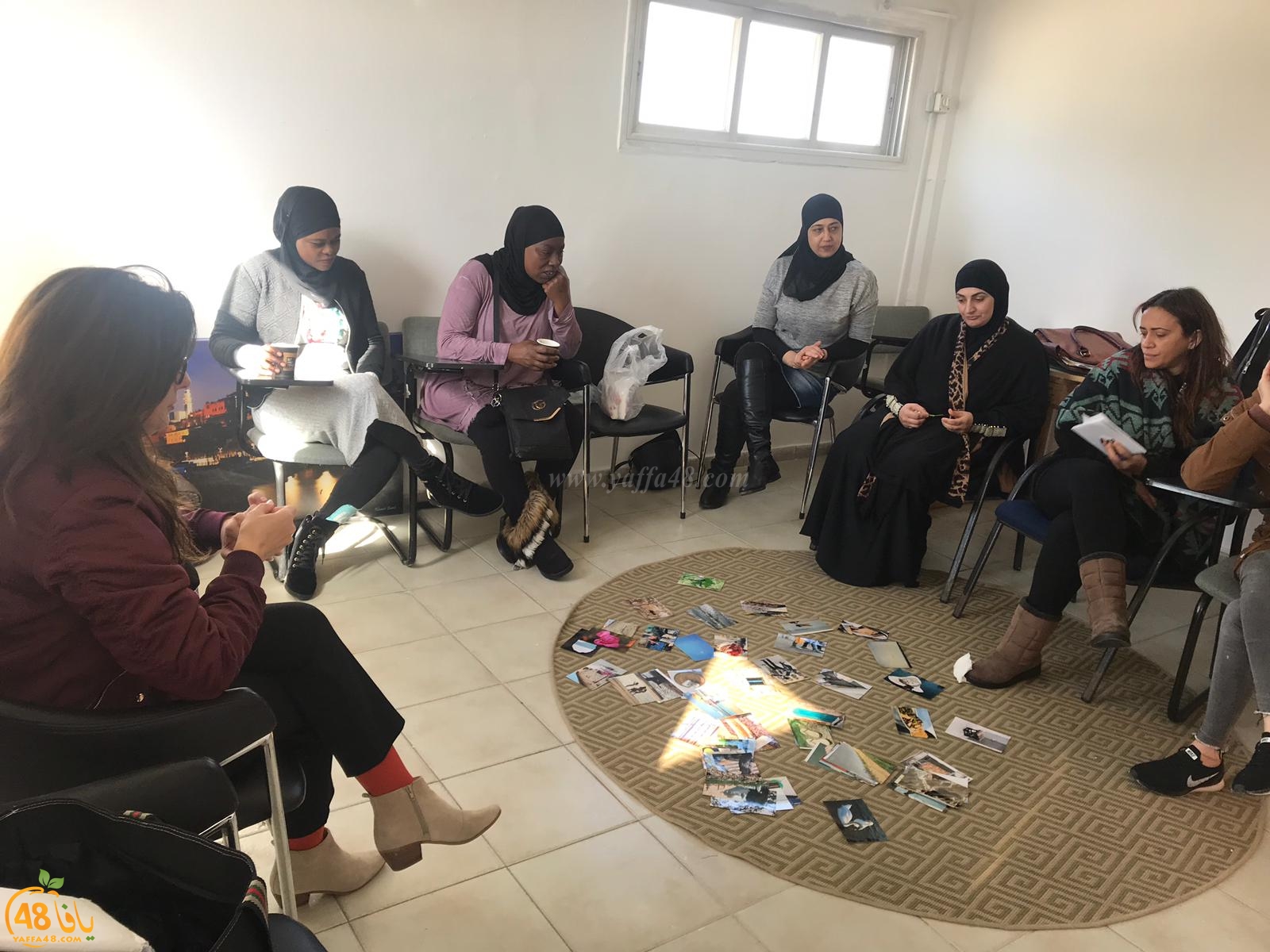 افتتاح دورة تدريبية حول التوجيه المهني في جمعية عروس البحر للمرأة في يافا